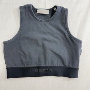 Women Essentials X Fear Of God Sport Tank Size Large Grey